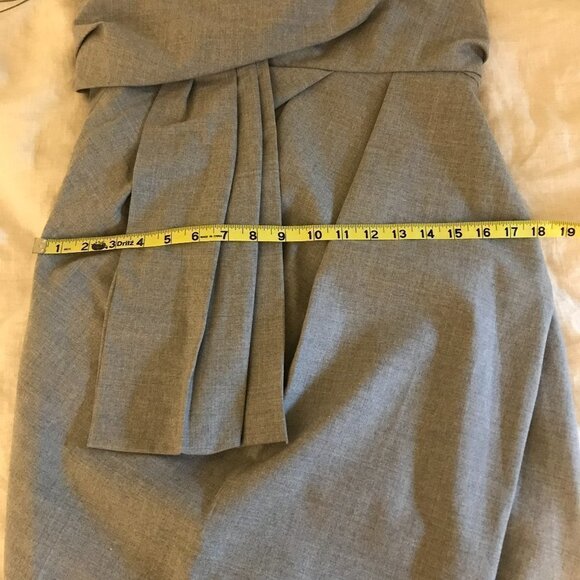 Kaufmanfranco 021 Gray Sheath Halter Dress, EUC! - Picture 9 of 16